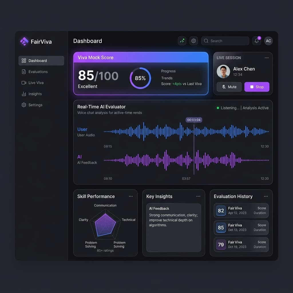 FairViva Dashboard Preview